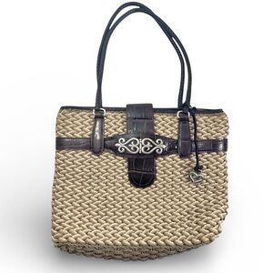 Brighton Kora Straw Tote Bag